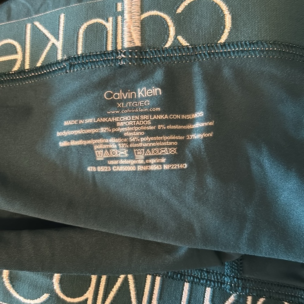 Calvin Klein Green Boxer Briefs XL - Picture 4 of 4